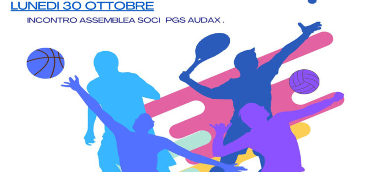 Inizio anno sportivo P.G.S.Audax